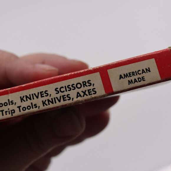 Crest Combination Tool Glass Cutter Knife & Scissor Sharpener Vintage Tool - Picture 2 of 12